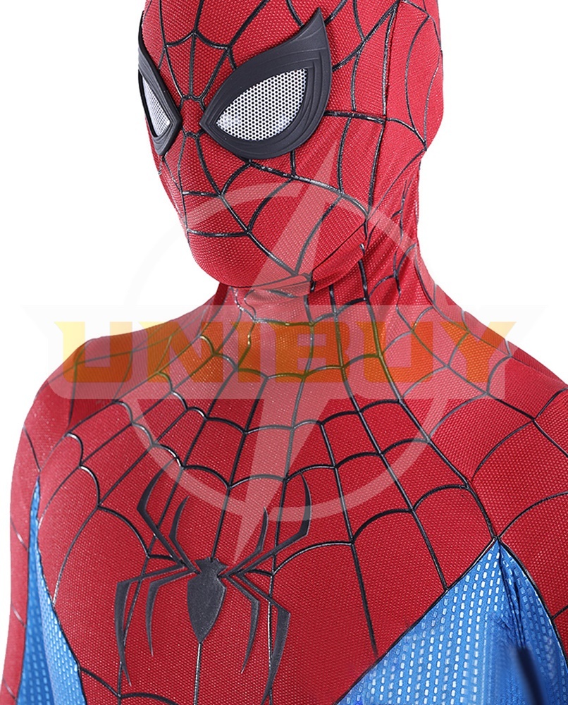 Comic Spider-Man Classics Costume Cosplay Blue Jumpsuit For Kids Adult Unibuy