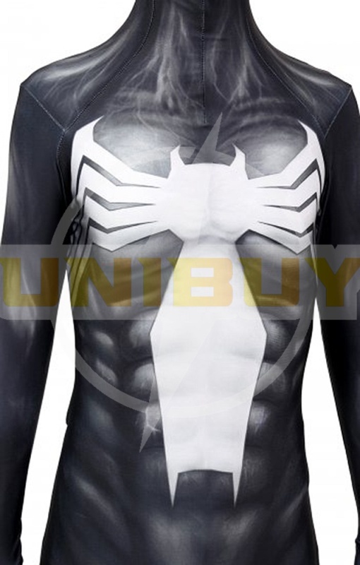 Venom Spider-Man Symbiot Costume Cosplay Suit Bodysuit For Men Kids Unibuy