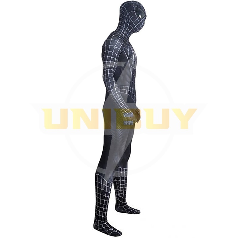 Spider-Man Symbiot Costume Cosplay Suit Venom Black Bodysuit For Men Kids Unibuy