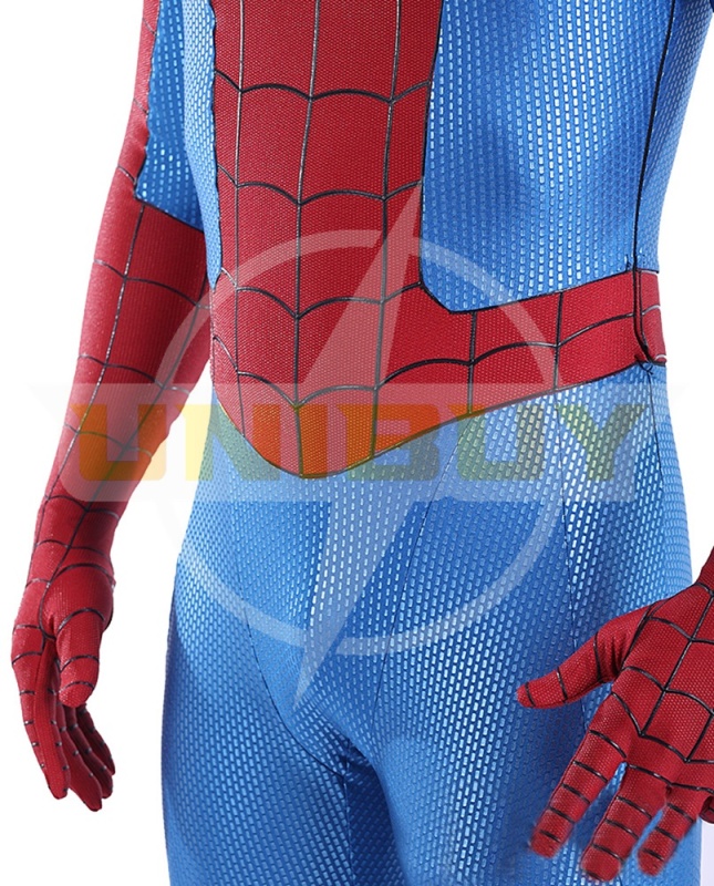 Comic Spider-Man Classics Costume Cosplay Blue Jumpsuit For Kids Adult Unibuy