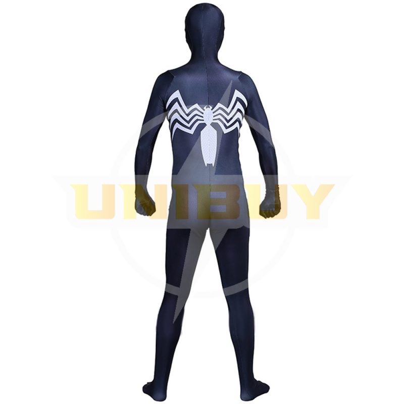 Spider-Man Venom Symbiote Black Costume Cosplay Suit Bodysuit For Men Kids Unibuy