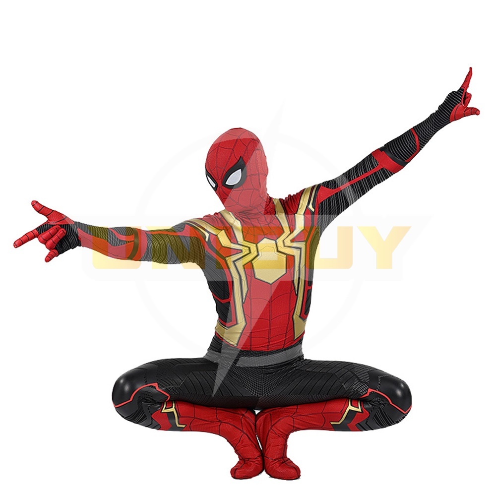 Spider-Man 3 No Way Home Costume Cosplay Suit Peter Parker Bodysuit For Men Kids Unibuy