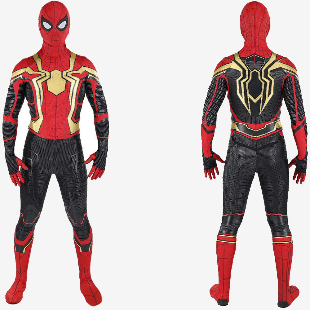 Spider-Man 3 No Way Home Costume Cosplay Suit Peter Parker Bodysuit For Men Kids Unibuy