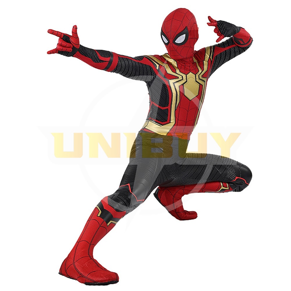 Spider-Man 3 No Way Home Costume Cosplay Suit Peter Parker Bodysuit For Men Kids Unibuy