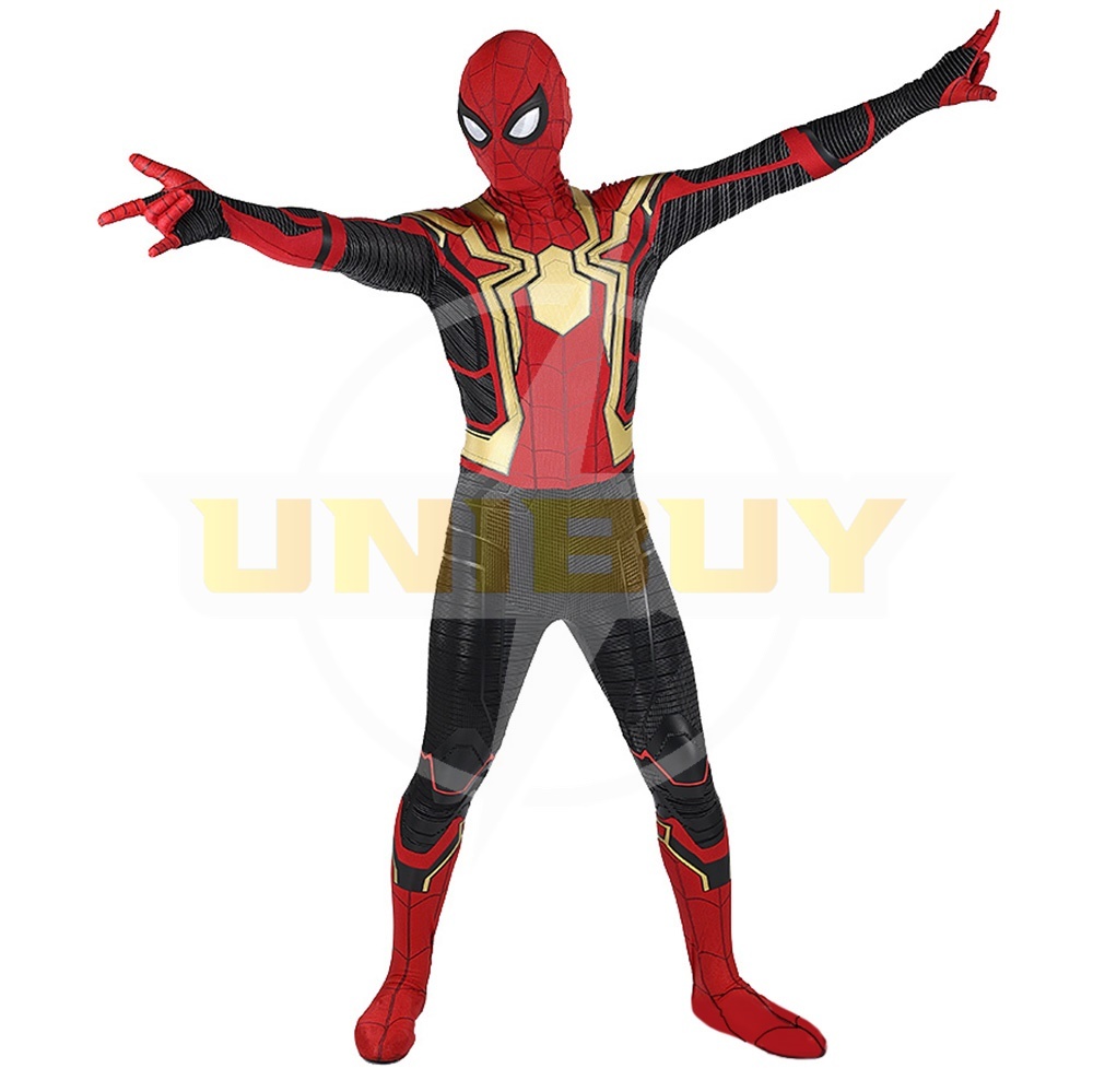 Spider-Man 3 No Way Home Costume Cosplay Suit Peter Parker Bodysuit For Men Kids Unibuy
