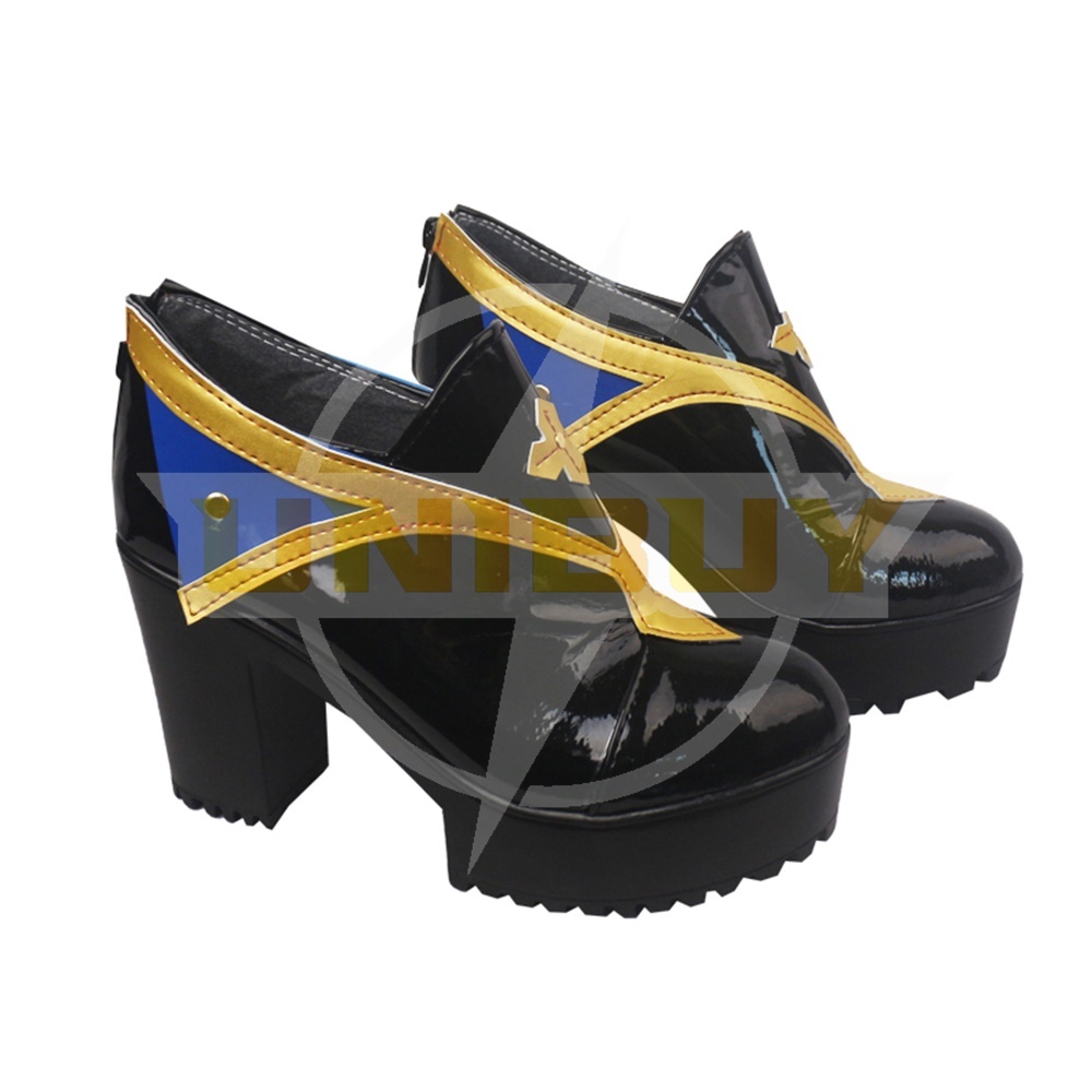 Genshin Impact Kamisato Ayato Shoes Cosplay Men Boots High Heel Ver Unibuy