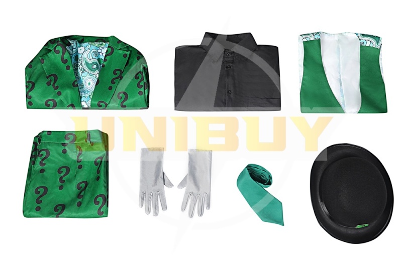 Batman 1960s TV Riddler Costume Cosplay Suit Unibuy