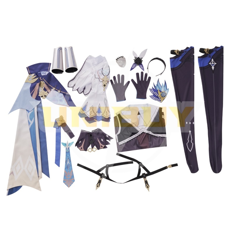 Genshin Impact Eula Costume Cosplay Suit Ver 2 Unibuy