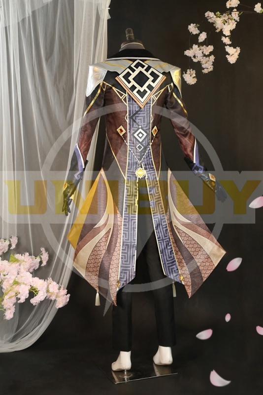 Genshin Impact Zhongli Costume Cosplay Suit Unibuy