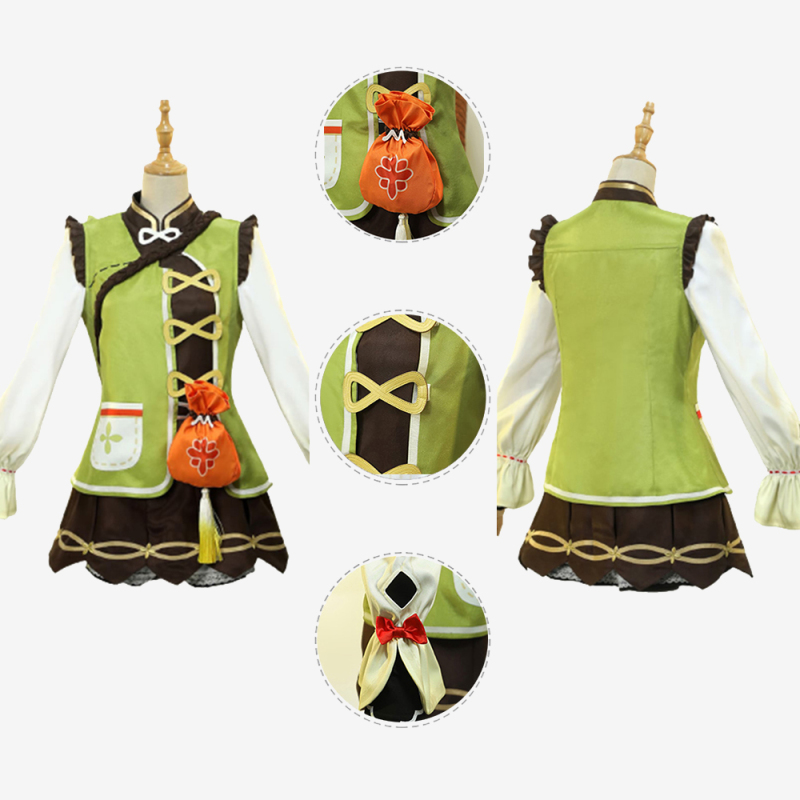 Genshin Impact Yaoyao Costume Cosplay Dress Ver 1 Unibuy