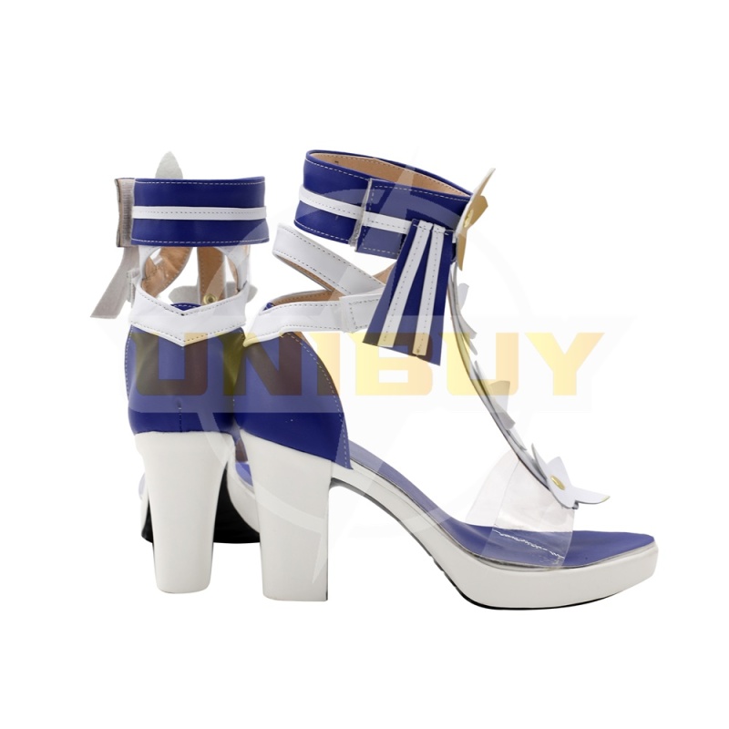 Genshin Impact Barbara Summertime Sparkle Shoes Cosplay Women Boots Unibuy