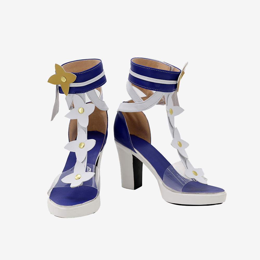 Genshin Impact Barbara Summertime Sparkle Shoes Cosplay Women Boots Unibuy