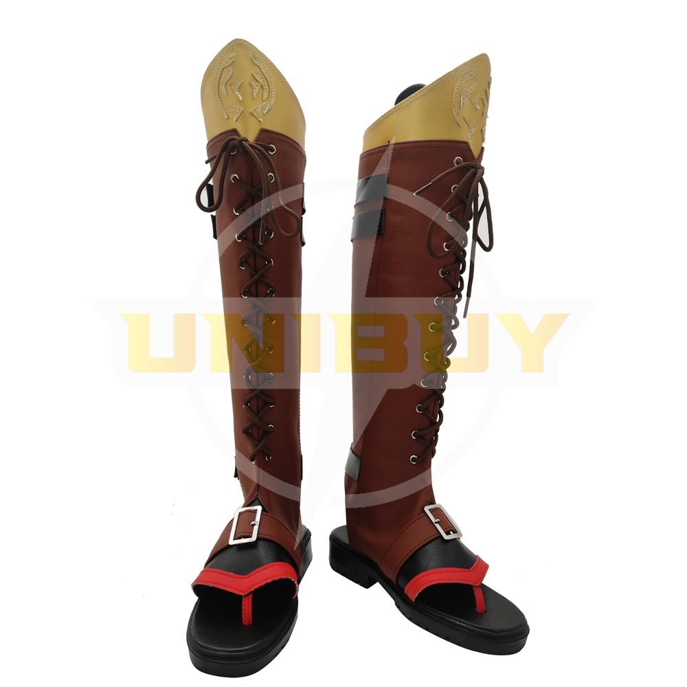 Genshin Impact Thoma Shoes Cosplay Men Boots Ver.2 Unibuy