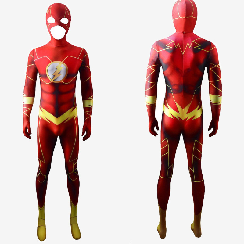 The Flash Barry Allen Costume Cosplay Suit Unibuy