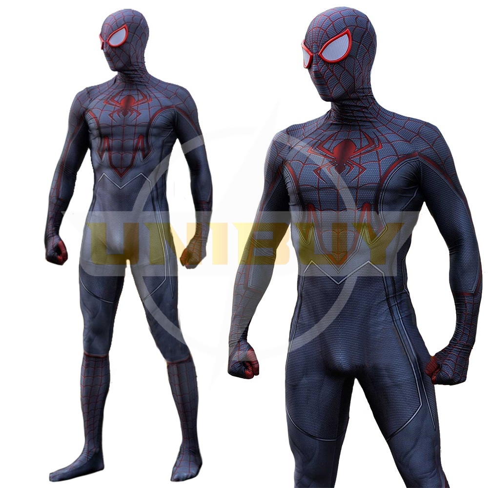 Miles Morales BODEGA Cat Suit Spider-man PS5 Costume Cosplay Bodysuit For Men Kids Unibuy