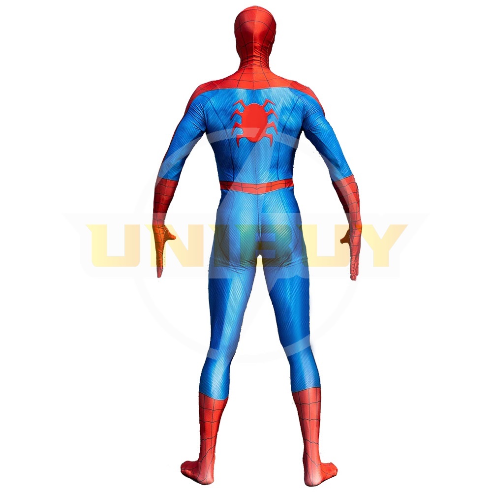Spider-Man PS4 Classic Suit Costume Cosplay For Kids Adult Unibuy