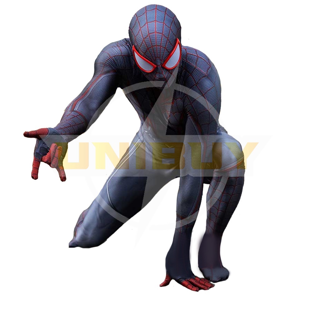 Miles Morales BODEGA Cat Suit Spider-man PS5 Costume Cosplay Bodysuit For Men Kids Unibuy