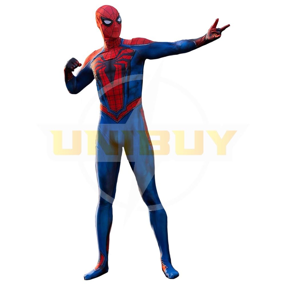 Spider-Man PS4 Sam Raimi Suit Costume Cosplay For Kids Adult Unibuy