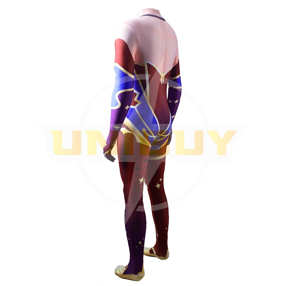 Genshin Impact Mona Cosplay Costume Jumpsuit For Kids Adult Unibuy
