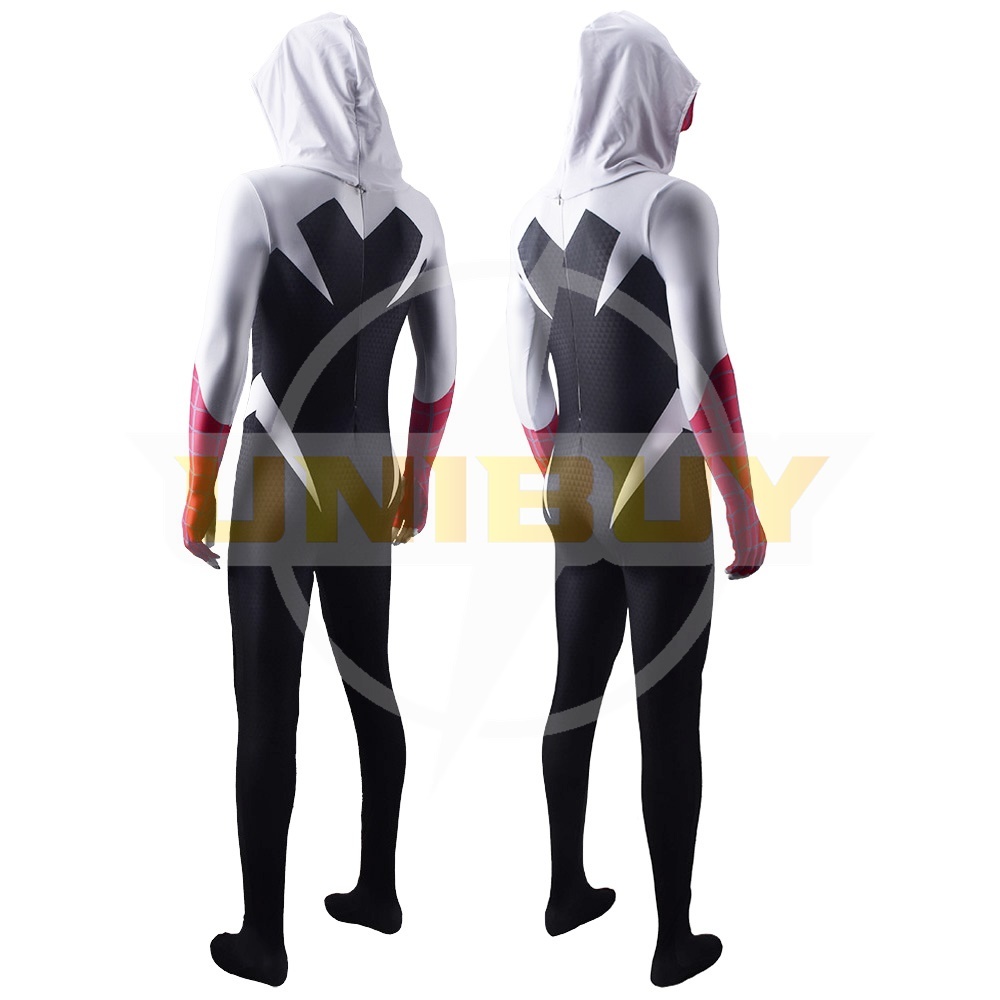 Gwen Stacy Cosplay Costume Suit Spider-Man Across the Spider-Verse Bodysuit Unibuy