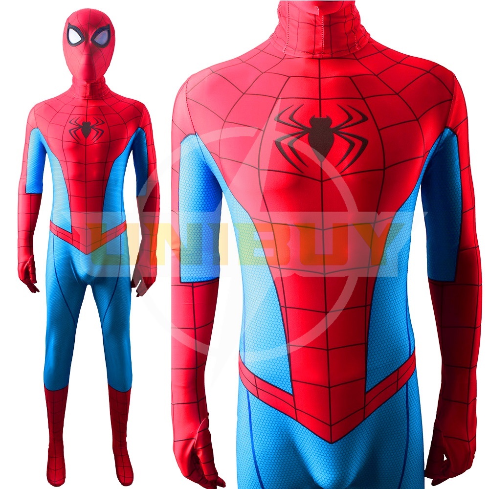 Spider-Man PS4 Classic Suit Costume Cosplay For Kids Adult Unibuy