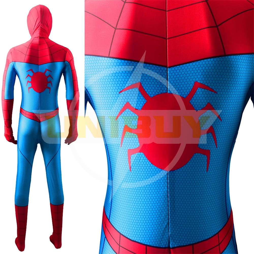 Spider-Man PS4 Classic Suit Costume Cosplay For Kids Adult Unibuy