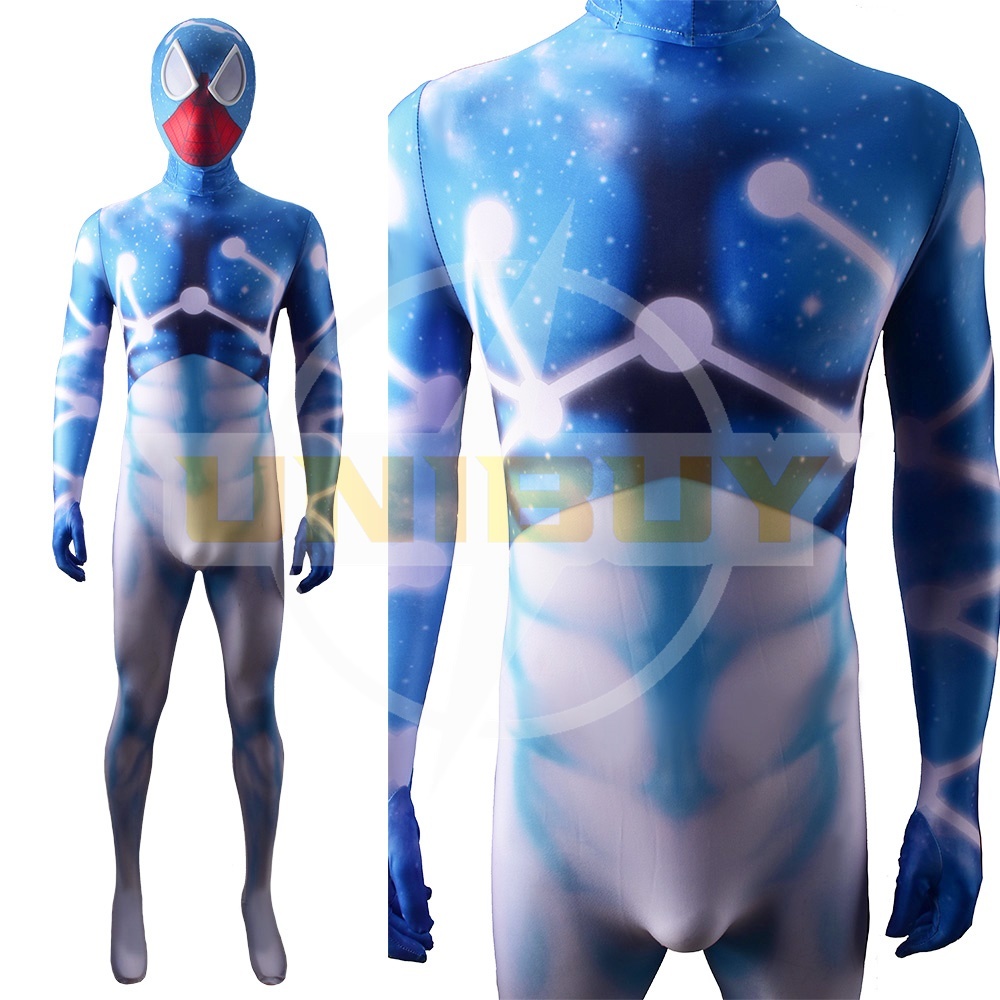 Spider-Man Cosplay Costume Suit For Kids Adult Blue Ver. Unibuy