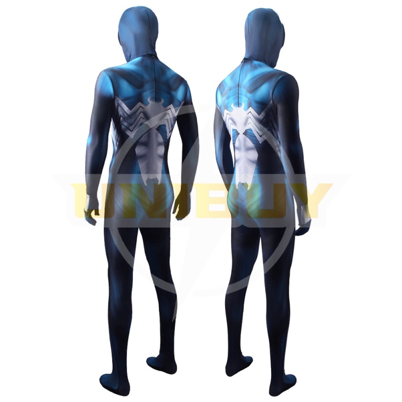 Venom Spider Man Costume Cosplay Blue Symbiote Jumpsuit Bodysuit Unibuy