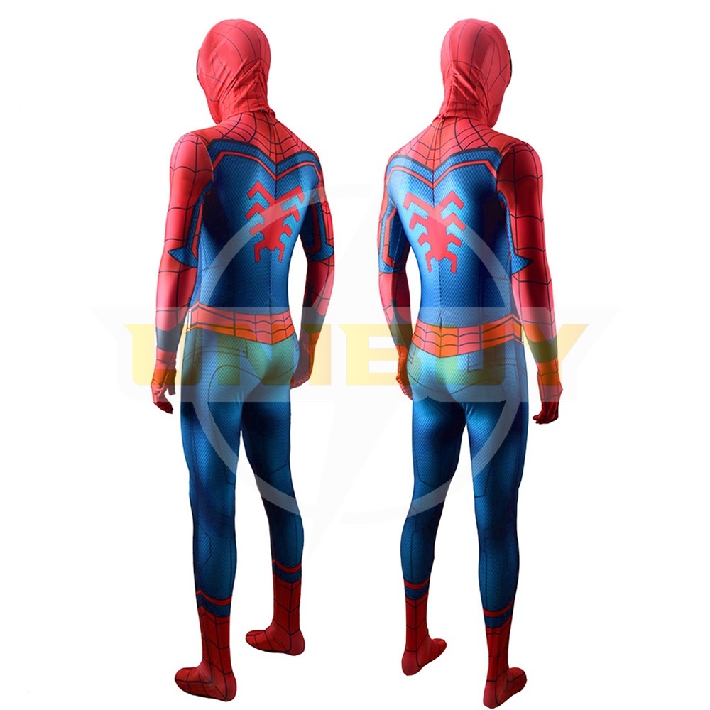 UNDEROOS Spider-Man Homecoming Cosplay Costume Suit Peter Parker Jumpsuit Unibuy