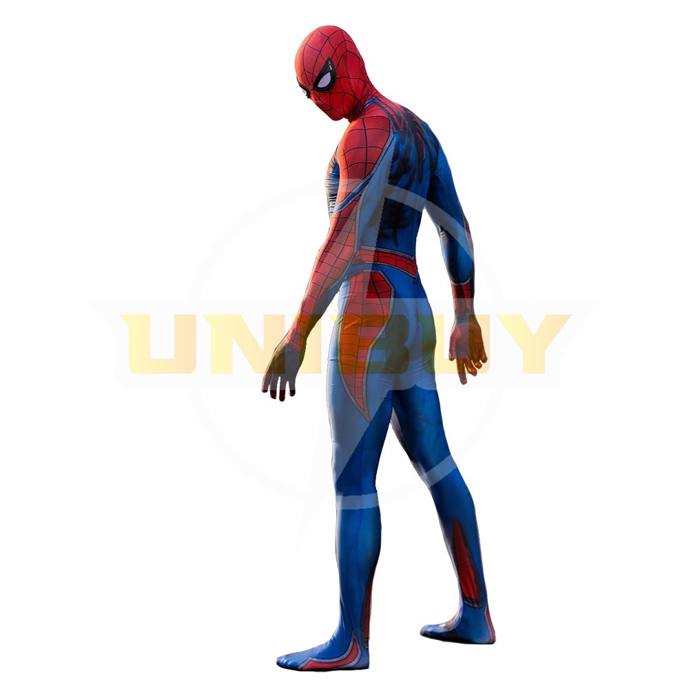 Spider-Man PS4 Sam Raimi Suit Costume Cosplay For Kids Adult Unibuy