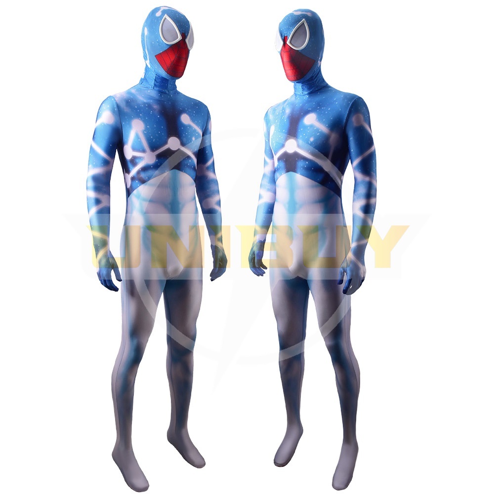 Spider-Man Cosplay Costume Suit For Kids Adult Blue Ver. Unibuy