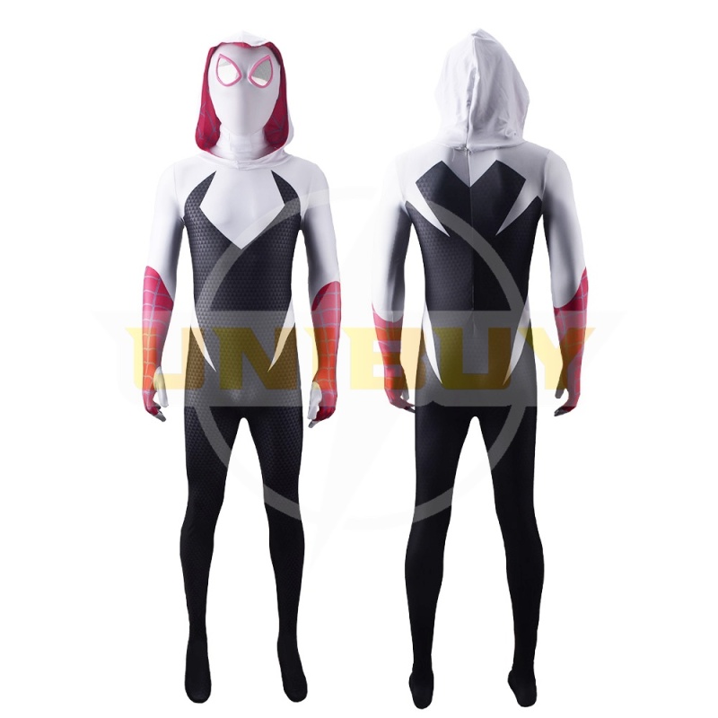 Gwen Stacy Cosplay Costume Suit Spider-Man Across the Spider-Verse Bodysuit Unibuy