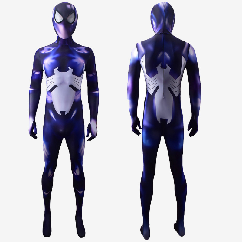 Venom Spider Man Costume Cosplay Purple Symbiote Suit For Kids Adult Unibuy