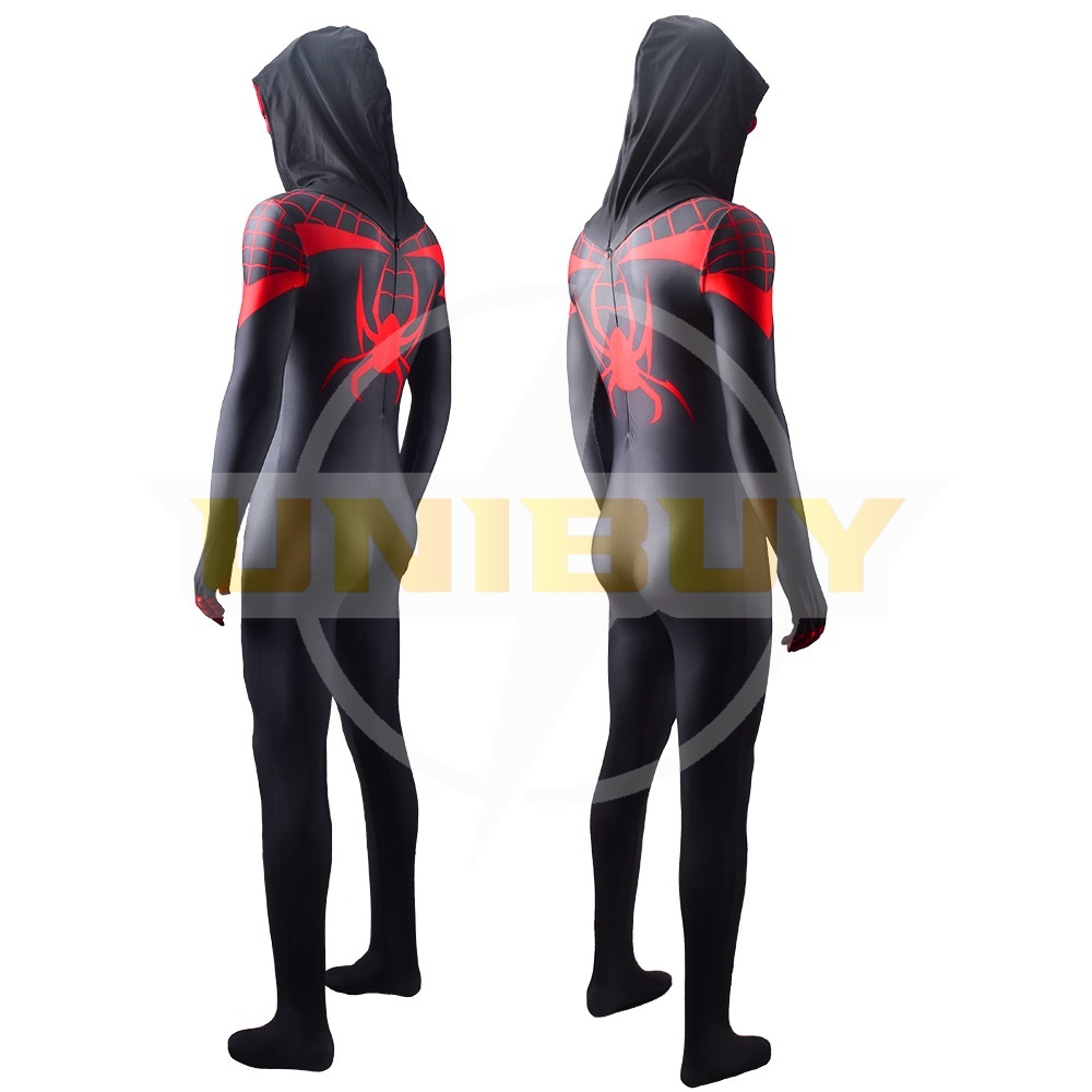 Miles Morales Female Suit  Costume Cosplay Spider-man Bodysuit For Women Kids Unibuy