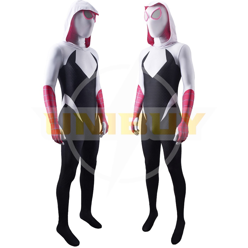 Gwen Stacy Cosplay Costume Suit Spider-Man Across the Spider-Verse Bodysuit Unibuy