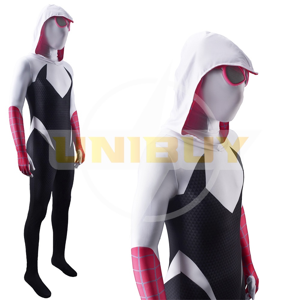 Gwen Stacy Cosplay Costume Suit Spider-Man Across the Spider-Verse Bodysuit Unibuy