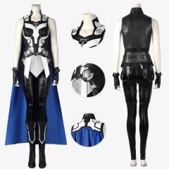 Thor 4 Valkyrie Costume Cosplay Suit with Cloak Love and Thunder Unibuy