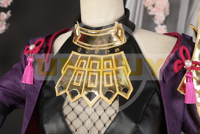 Genshin Impact Kuki Shinobu Costume Cosplay Suit Unibuy