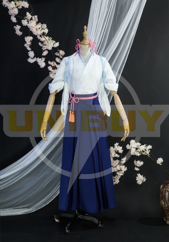 Genshin Impact Kamisato Ayaka Costume Cosplay Suit Tsubaki in Thawing Snow Trailer Unibuy