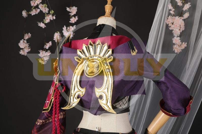 Genshin Impact Kuki Shinobu Costume Cosplay Suit Unibuy