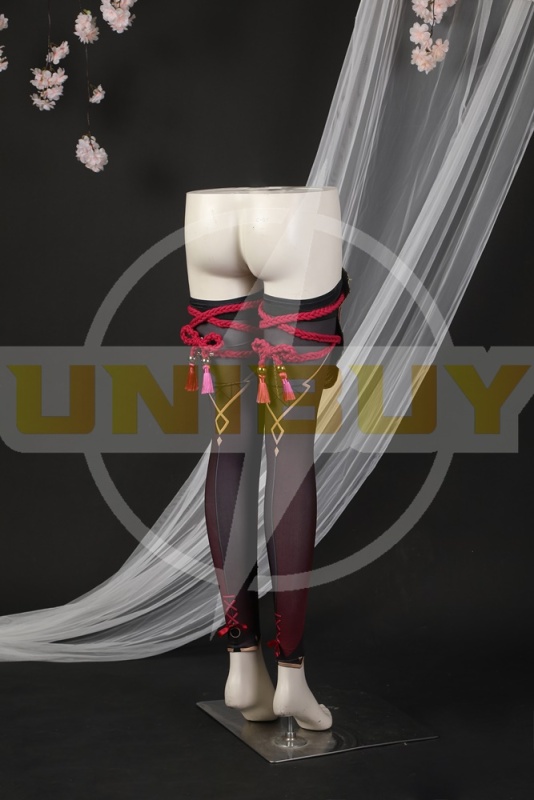 Genshin Impact Kuki Shinobu Costume Cosplay Suit Unibuy
