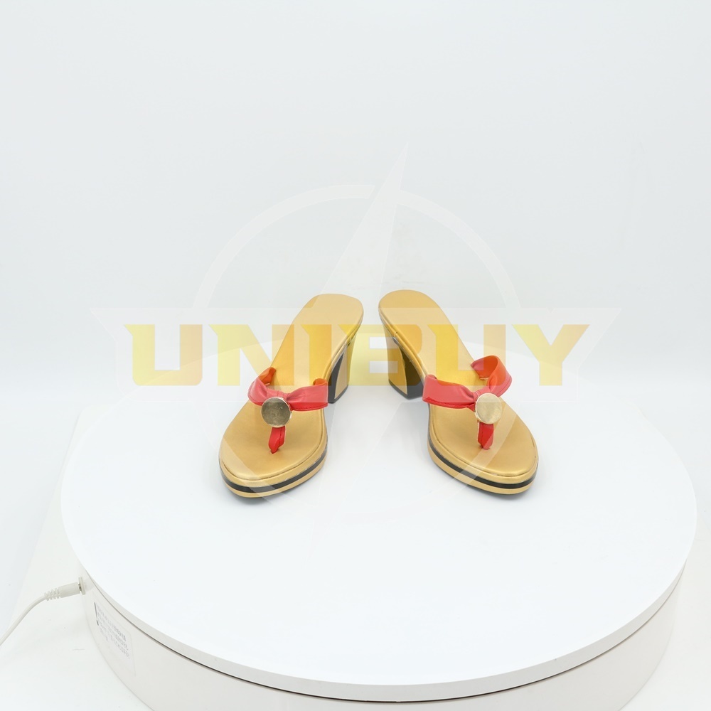Raiden Shogun Baal Shoes Cosplay Women Boots Genshin Impact Unibuy