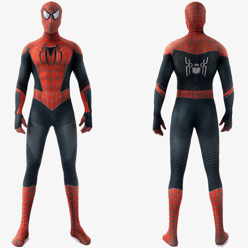 Spider-Man Costume Cosplay FFH Raimi Mashup Suit for Kids Adult Unibuy