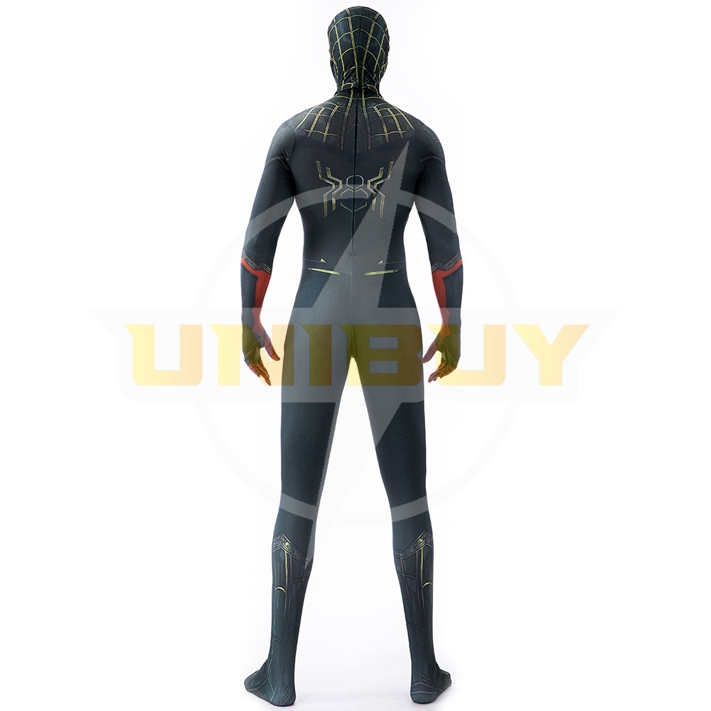 Spider-Man: No Way Home Trailer Black Suit Cosplay Costume Peter Parker Jumpsuit Kids Adult Unibuy