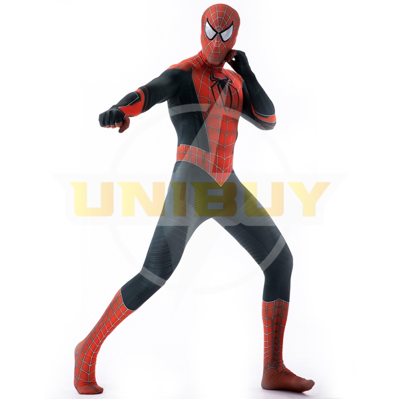 Spider-Man Costume Cosplay FFH Raimi Mashup Suit for Kids Adult Unibuy