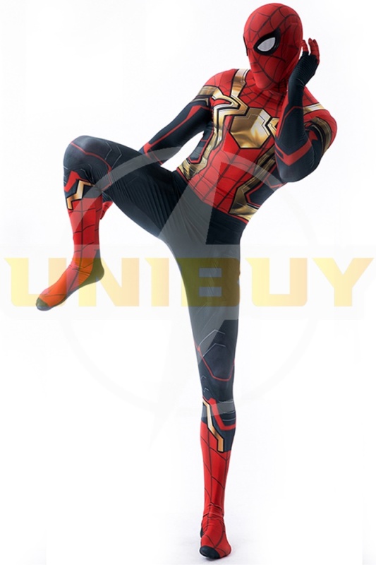 Spider-Man: No Way Home Integrated Suit Cosplay Costume Peter Parker Jumpsuit Kids Adult Unibuy