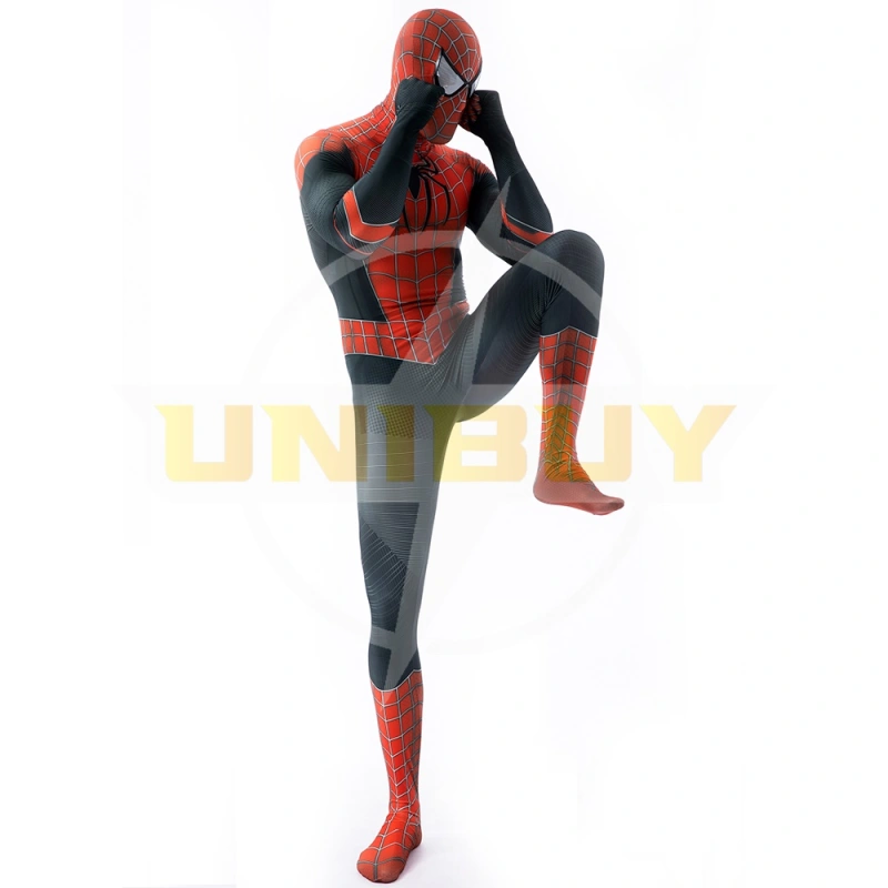 Spider-Man Costume Cosplay FFH Raimi Mashup Suit for Kids Adult Unibuy