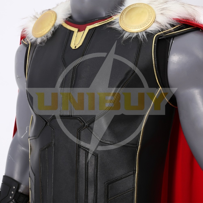 Thor 4 Costume Cosplay Suit Love and Thunder Outfit with Cloak Unibuy