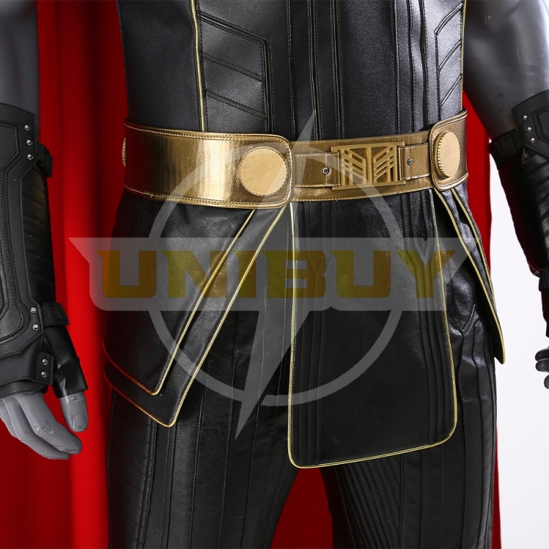 Thor 4 Costume Cosplay Suit Love and Thunder Outfit with Cloak Unibuy