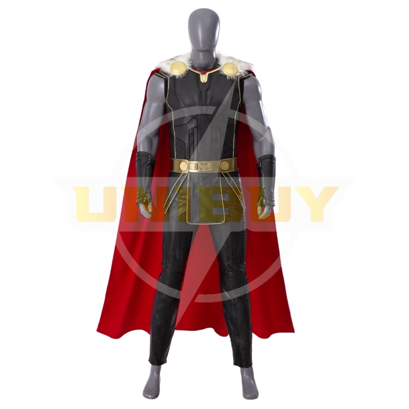 Thor 4 Costume Cosplay Suit Love and Thunder Outfit with Cloak Unibuy